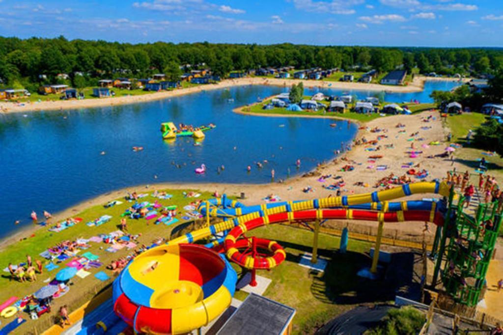 Vechtdalchalet De Berk, 5 Sterrenpark Capfun Stoetenslagh Rheezerveen Exteriér fotografie